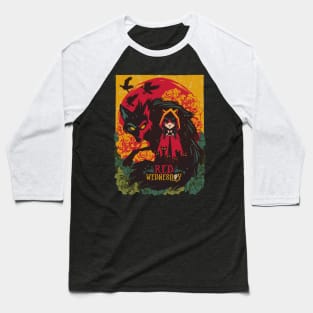 CatSoki Wednesday Addams Baseball T-Shirt